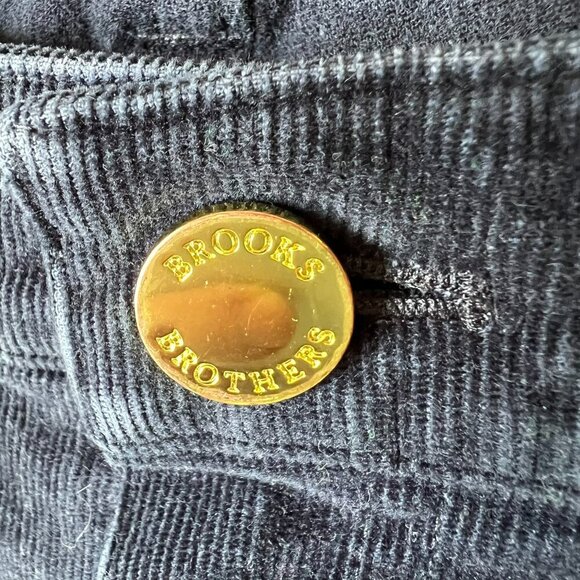 Brooks Brothers Pants Womens Size 8 Dark Navy 346 Natalie Fit Corduroy - Picture 7 of 16